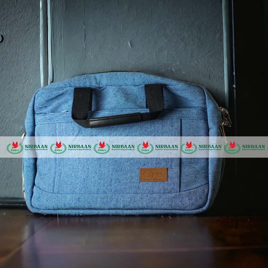 Jute Laptop Bag / Sleeve — jute manufacturer Bangladesh, Farook Jute Mills (JDP-066)