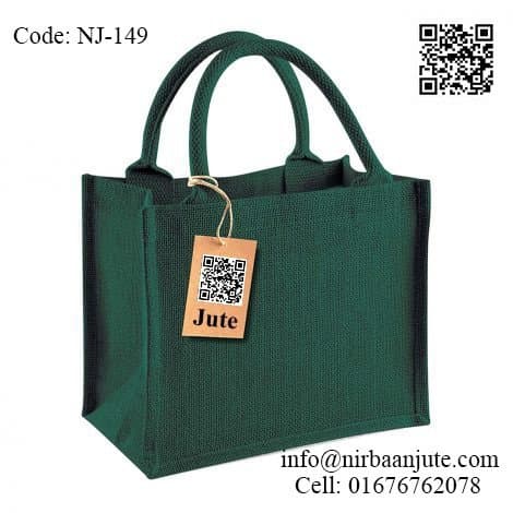 Jute Christmas / Seasonal Gift Bag — jute manufacturer Bangladesh, Farook Jute Mills (JDP-070)