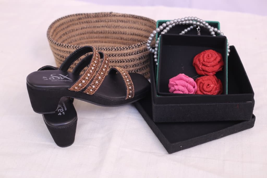 Jute Bracelet & Bangle Set — jute manufacturer Bangladesh, Farook Jute Mills (JDP-063)