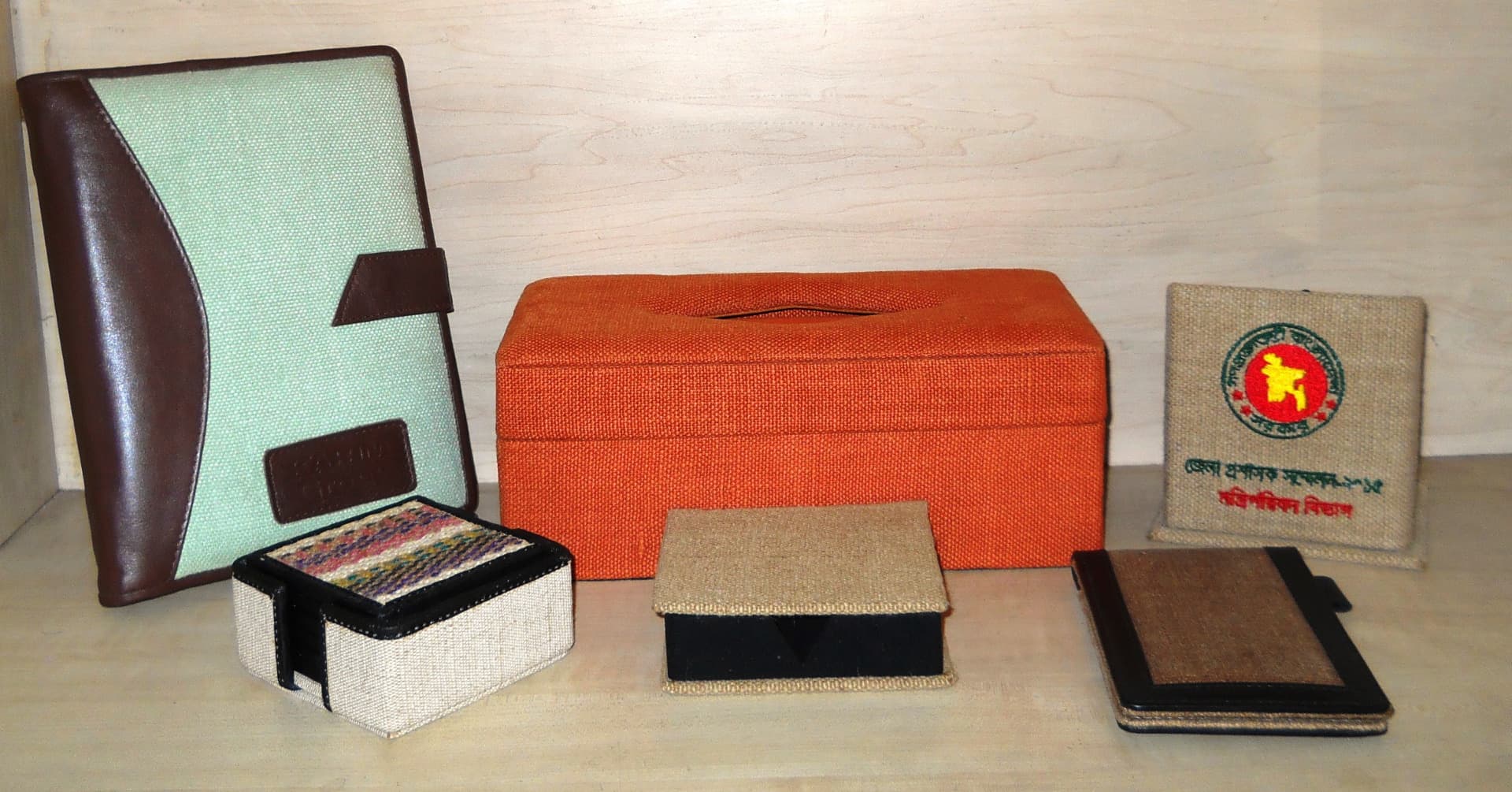 Jute Business Card Holder — jute manufacturer Bangladesh, Farook Jute Mills (JDP-023)