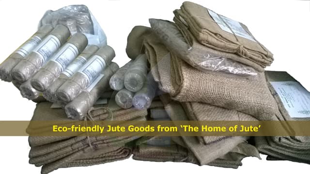 Open-weave jute geotextile soil saver matting — manufacturer Bangladesh, Farook Jute Mills
